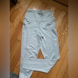 High-Waisted Gray Leggings